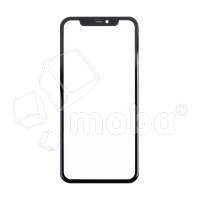 Стекло для переклейки iPhone 11 в сборе с рамкой и OCA пленкой Черный - OR (Feaglet)