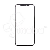 Стекло для переклейки iPhone 12 Pro Max в сборе с OCA пленкой Черный - OR (Feaglet)