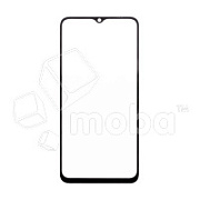 Стекло для переклейки Huawei Honor X6a (5109ATKH/WDY-LX1) в сборе с OCA пленкой Черный - OR (Mitsubishi)
