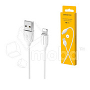 Кабель USB - Lightning (для iPhone) Borofone BX19 (2A) Белый