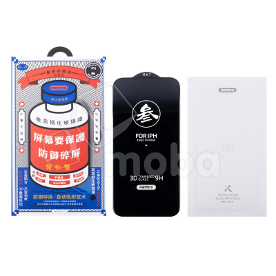 Защитное стекло Remax Medicine Glass GL-27 для iPhone 15 Plus/16 Plus Черный