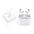 Беспроводные наушники Bluetooth BC (TWS, вакуумные, активное шумоподавление) Белый