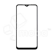 Стекло для переклейки Xiaomi Poco M3/Redmi 9T (M2010J19CG/M2010J19SY) в сборе с OCA пленкой Черный - OR (Mitsubishi)