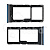 Держатель SIM для Xiaomi Poco X3 NFC/X3 Pro (M2007J20CG/M2102J20SG) Синий