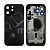 Корпус для iPhone 15 Pro Max (1 Sim) Черный - Премиум