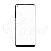 Стекло для переклейки Samsung Galaxy A21s (A217F) в сборе с OCA пленкой Черный - OR (Mitsubishi)