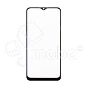 Стекло для переклейки Samsung Galaxy A02s (A025F) в сборе с OCA пленкой Черный - OR (Mitsubishi)