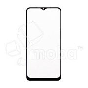 Стекло для переклейки Samsung Galaxy A22s (A226B) в сборе с OCA пленкой Черный - OR (Mitsubishi)
