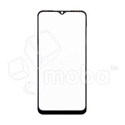 Стекло для переклейки Infinix Hot 12 Pro/Tecno Spark 7 (X668C/KF6n) в сборе с OCA пленкой Черный - OR (Mitsubishi)