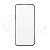 Защитное стекло "Премиум" для iPhone 15 Plus Черный (Закалённое+, полное покрытие)