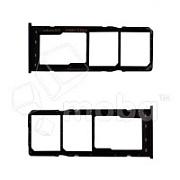 Держатель SIM для Samsung Galaxy M31/M21/M30s (M315F/M215F/M307F) Черный