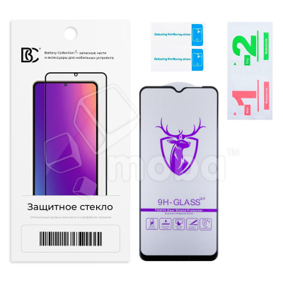 Защитное стекло "Премиум" для OPPO A5 2020/A9 2020/A31/Realme 5/C3/6i Черный