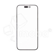 Стекло для переклейки iPhone 15 Pro в сборе с OCA пленкой Черный - OR (Feaglet)