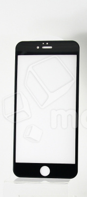 Защитное стекло "Стандарт" для iPhone 7 Plus/8 Plus Черный (Полное покрытие)